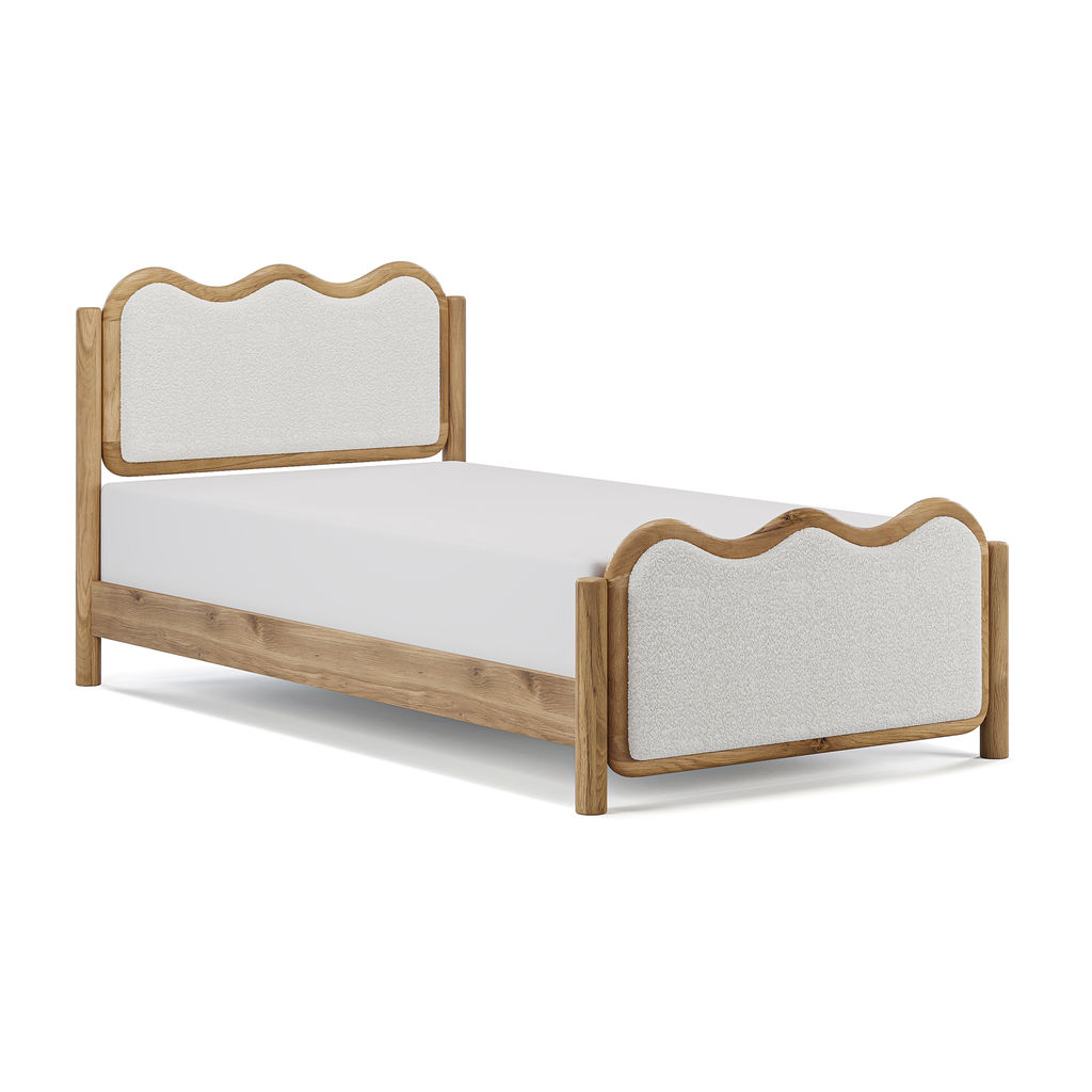 Swirl Twin Bed