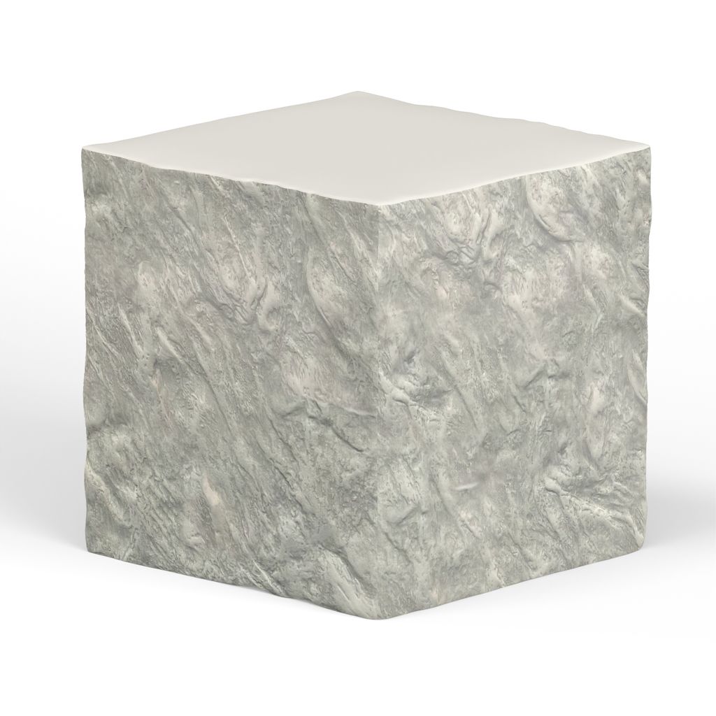 Preview image for Antique Square End Table, Stone