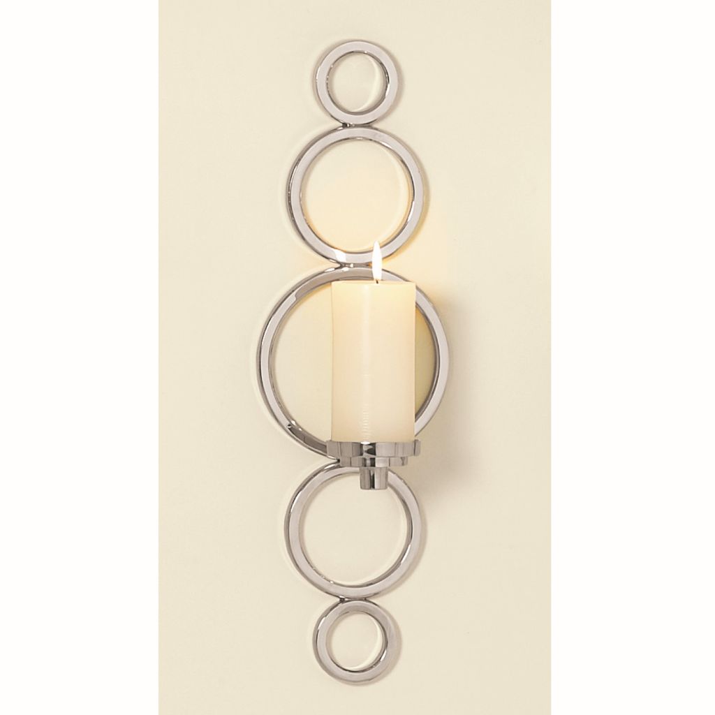 Progressive Ring Sconce, Nickel