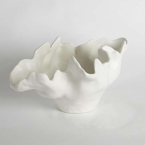 Meteor Bowl Ivory, Small
