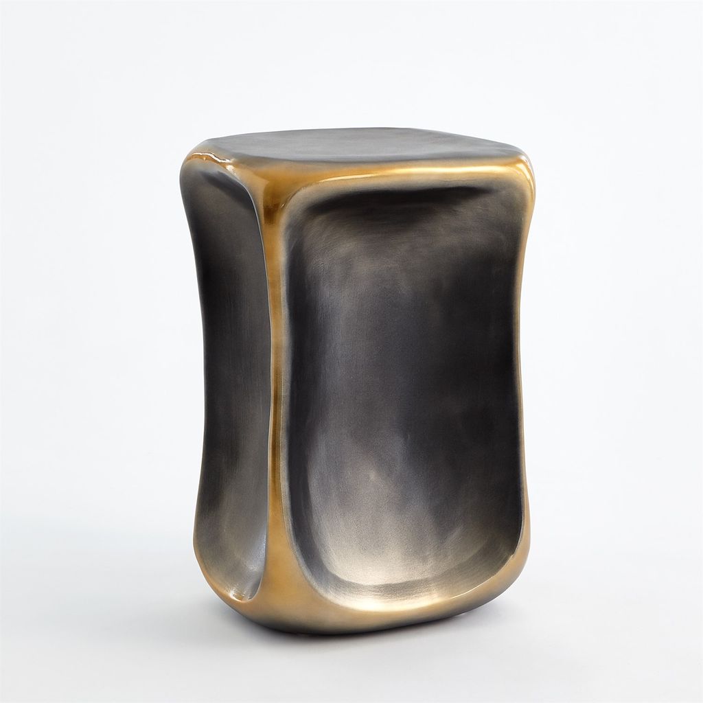 Formation Accent Table Large, Black/Gold