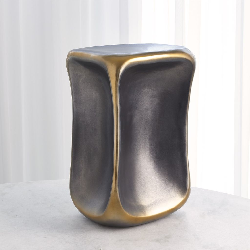 Preview image for Formation Accent Table Large, Black/Gold