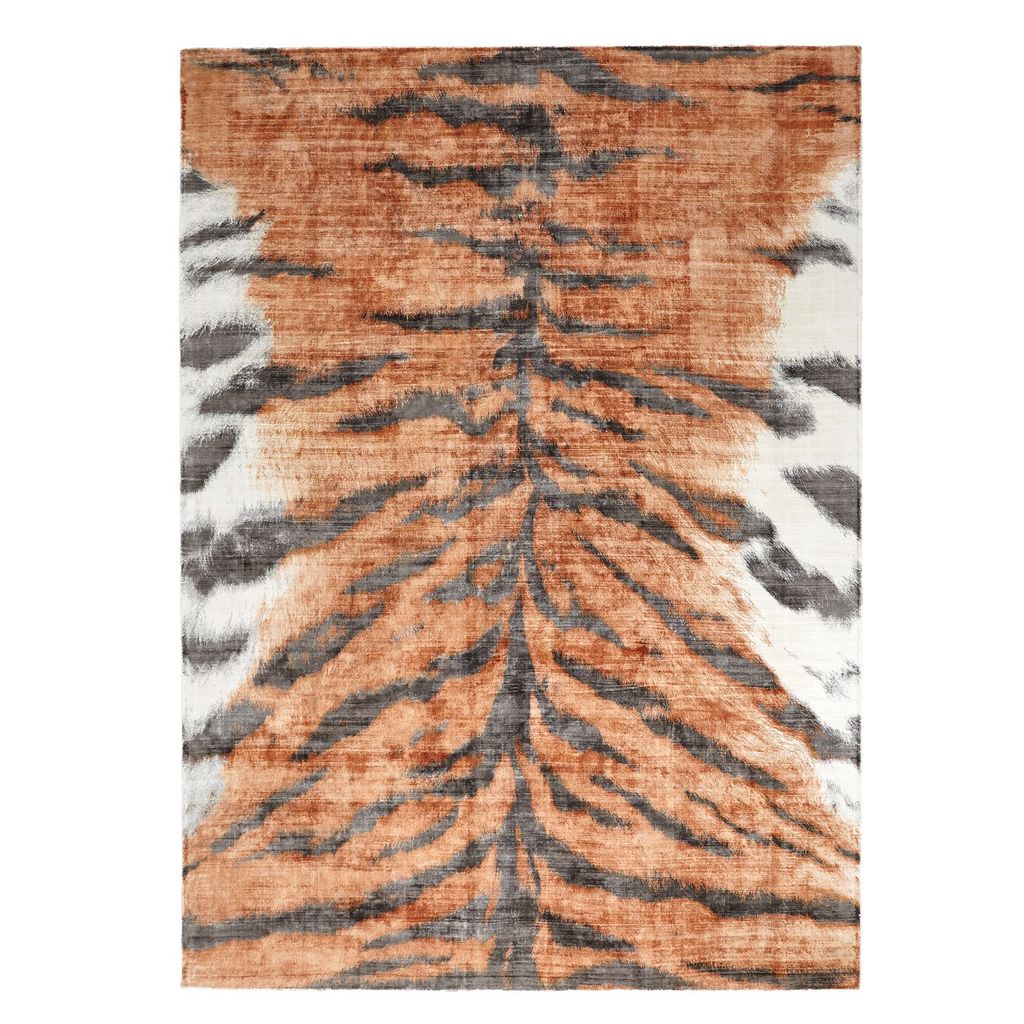 Tiger Stripe Rug Orange, 8' X 10'