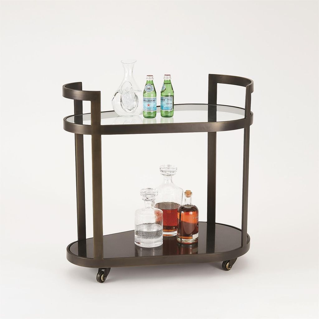 Regan Bar, Antique Gunmetal