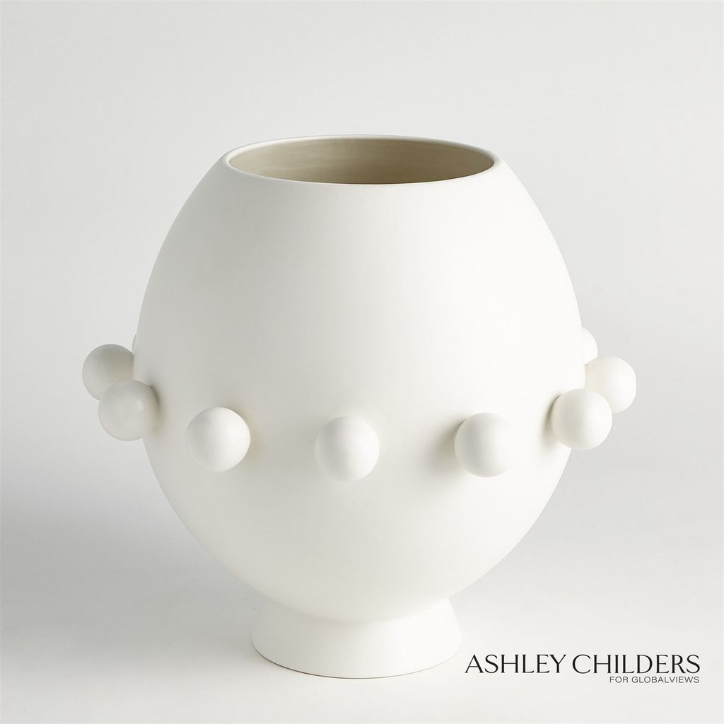 Preview image for Spheres Collection Vase, Ivory