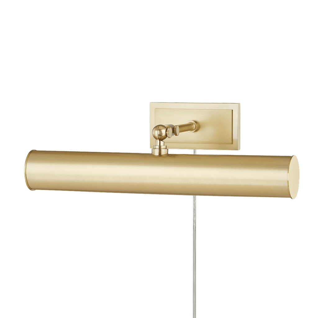Preview image for Holly 2 Light Picture Light, Aged Brass