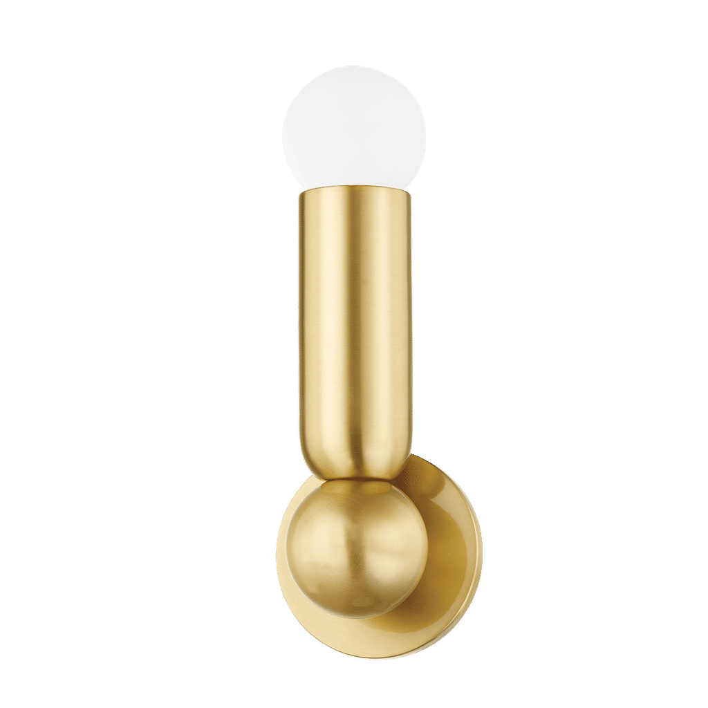 Preview image for Lolly 1 Light Wall Sconce, Aged Brass