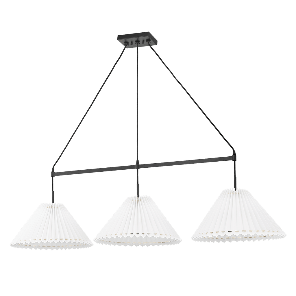 Demi Linear 57" X 30", Soft Black