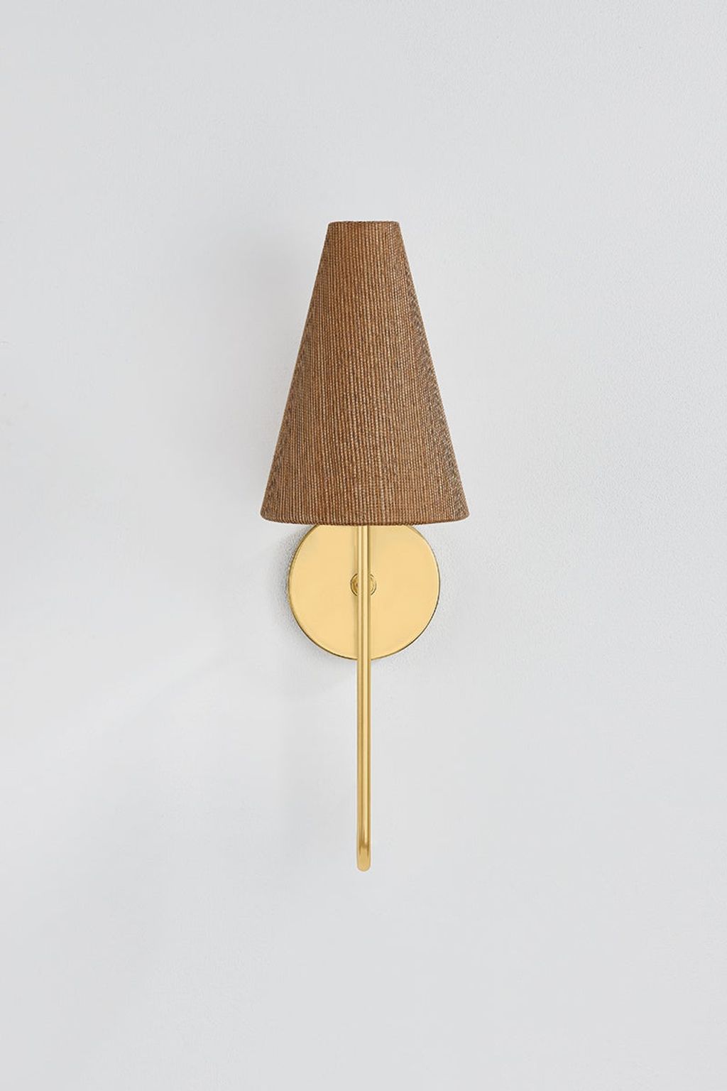Jessel Wall Sconce 6" X 19", Aged Brass
