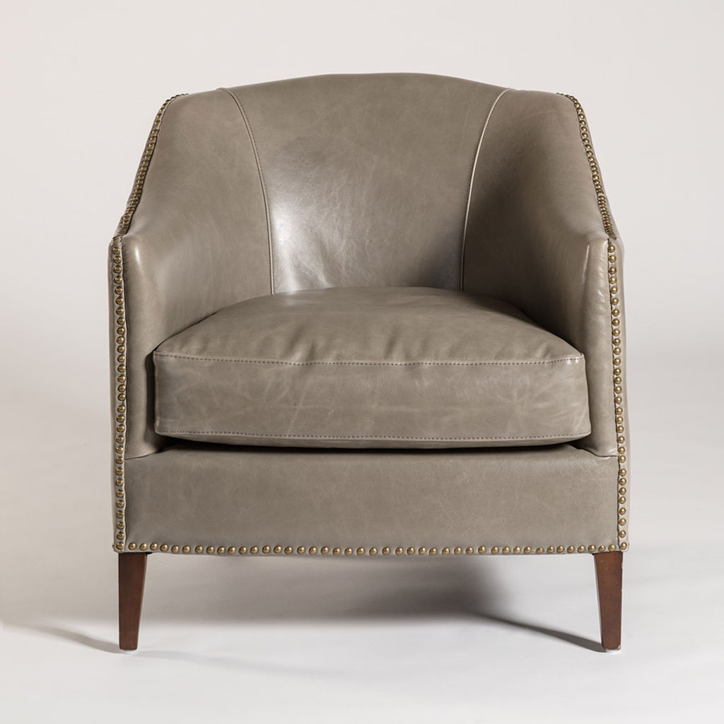 Preview image for Madison Occasional Chair In London Fog And Dark Walnut