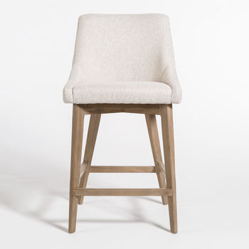 Taylor Counter Stool In Light Sand And Natural Ash