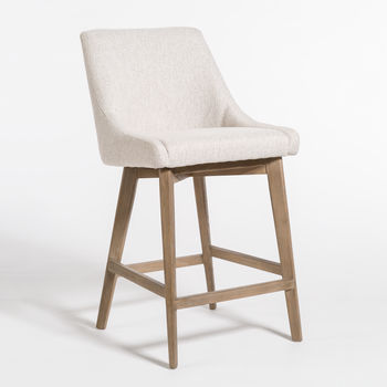 Taylor Counter Stool In Light Sand And Natural Ash