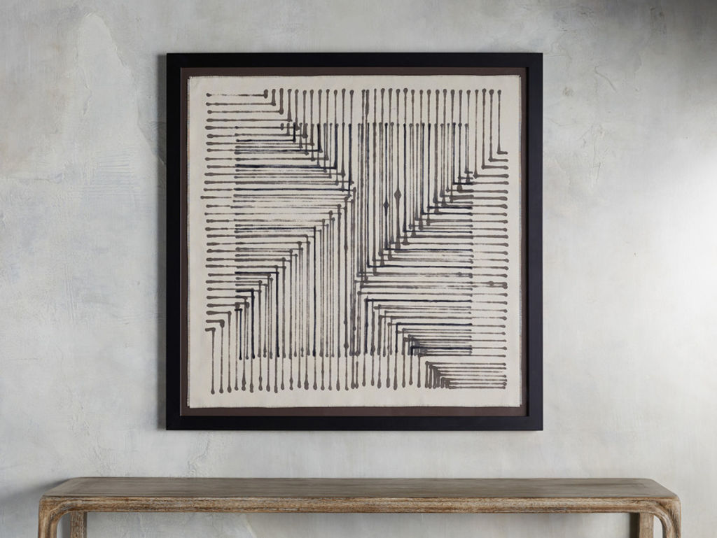 Preview image for Abstract Lines Framed Tapestry 4