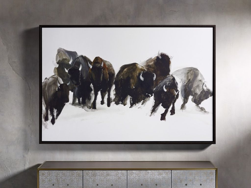 Preview image for Gathering 60" Framed Print