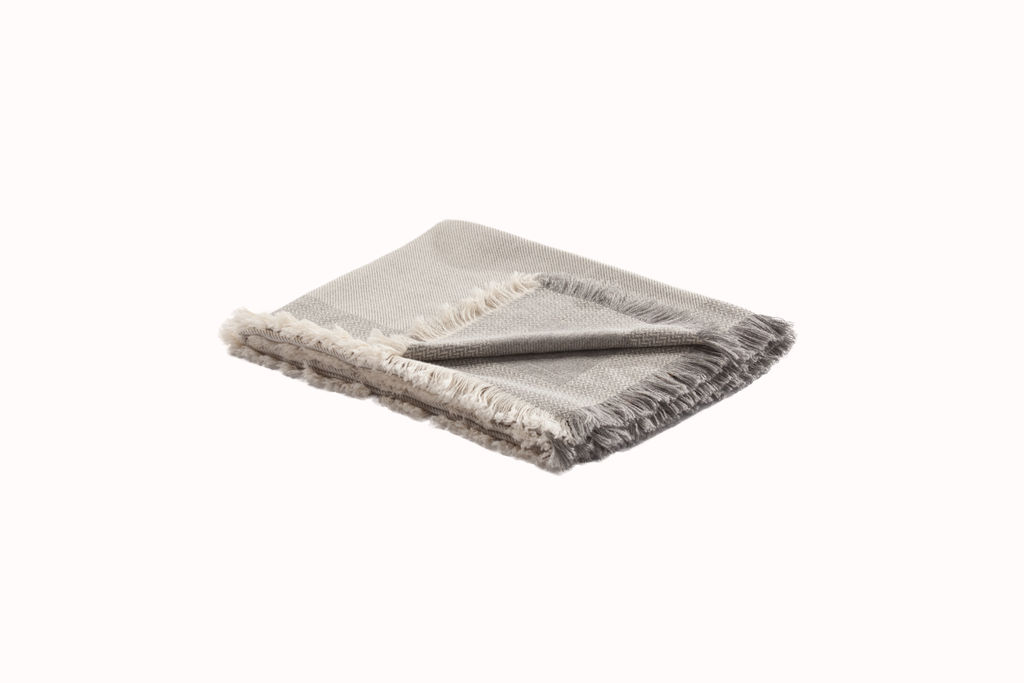 Preview image for Baby Alpaca Throw 51X70" Willow Heather