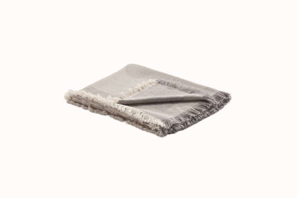Baby Alpaca Throw 51X70" Willow Heather