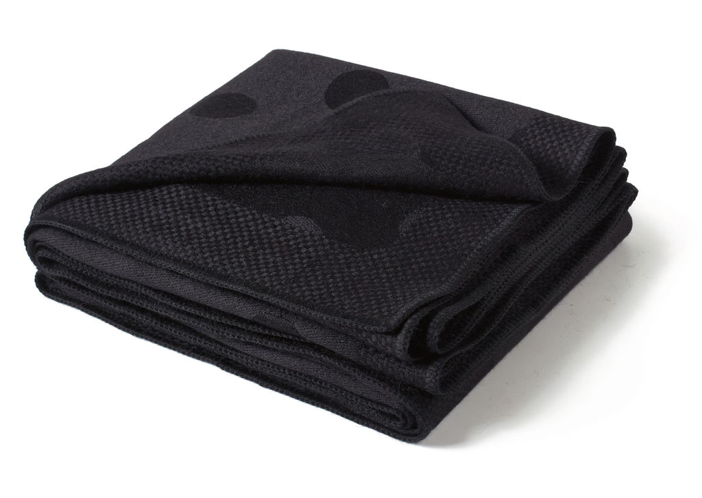 Preview image for Baby Alpaca Throw 60X70" Dots Black