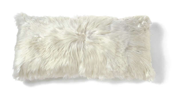 Cushion Alpaca 11X22" Ivory