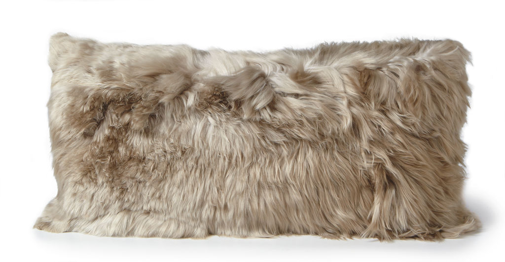Cushion Alpaca 11X22" Vole