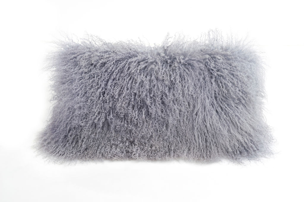 Cushion Lw Tibet 28X56Cm Velvet Dove