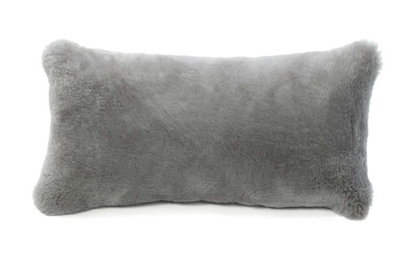 Cushion Shortwool 11X22" Moleskin