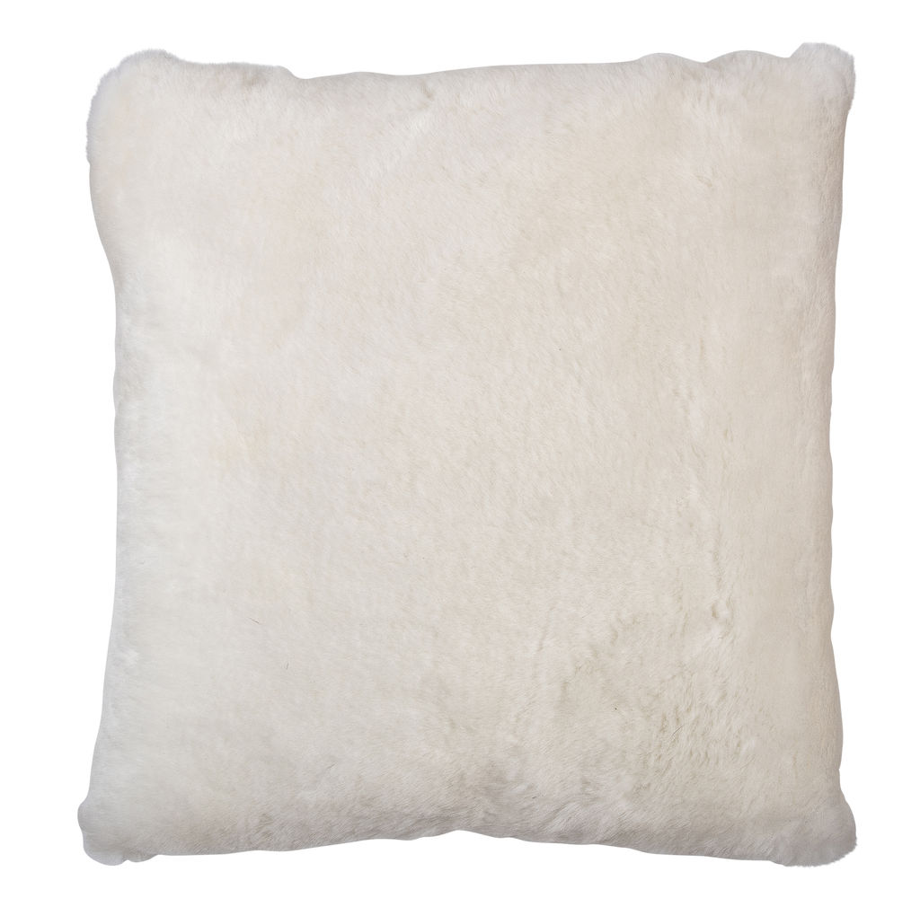 Cushion Shortwool 22" White