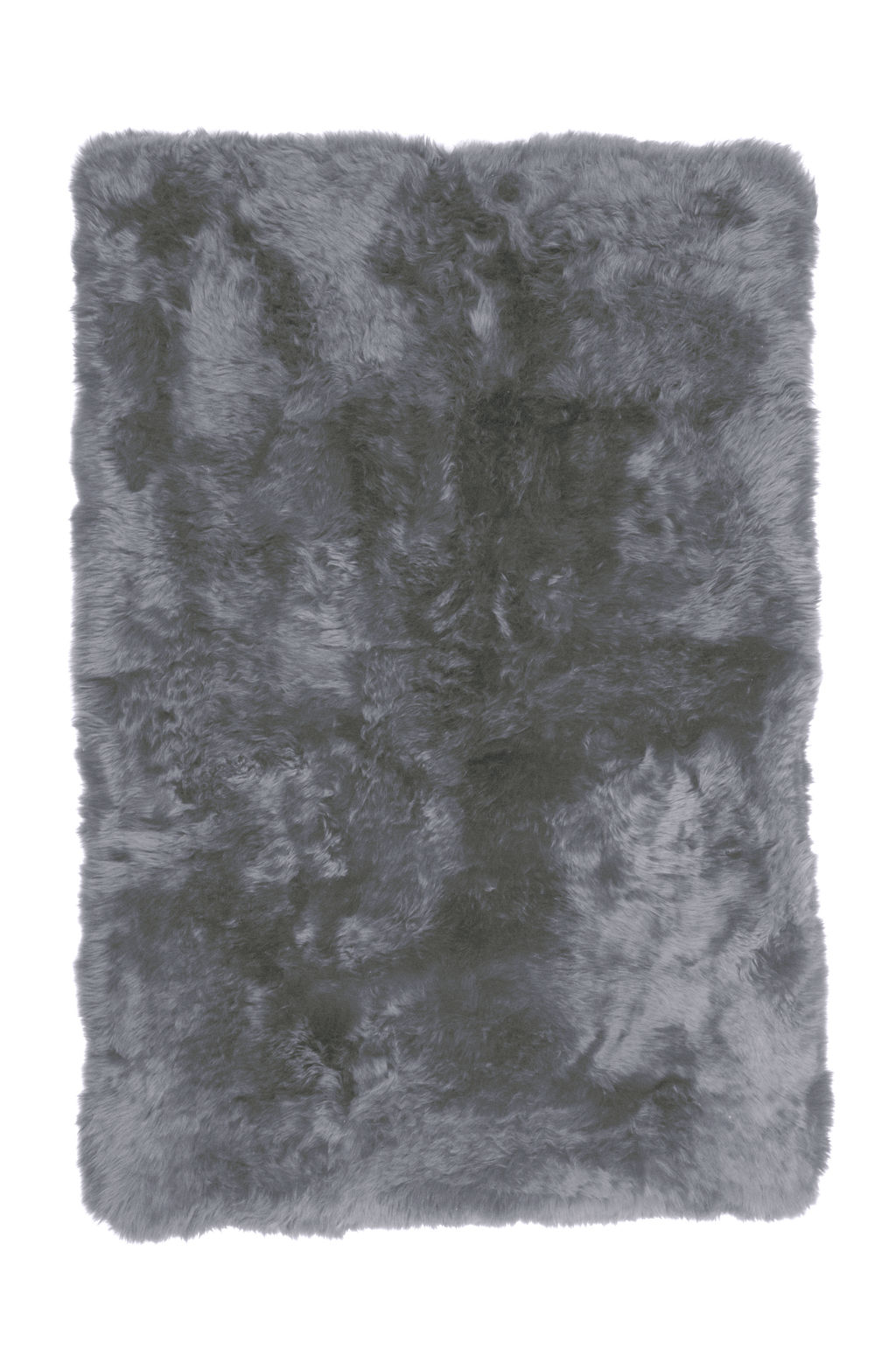 Design Rug Longwool 5X8' Steel