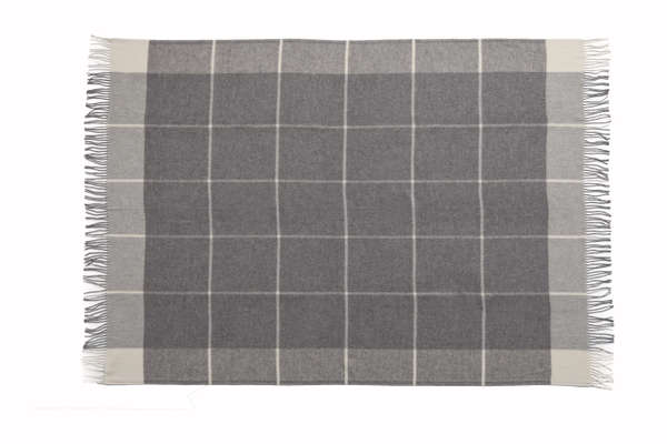 Smith Woven Throw Grey