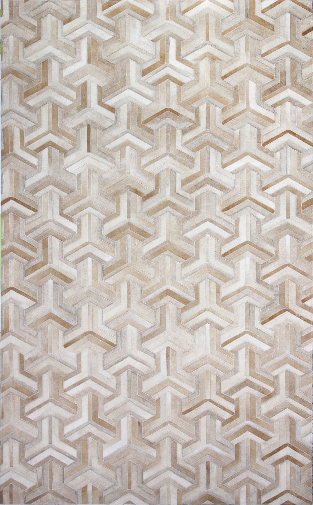 Hide Leather Area Rug 8' X 10'