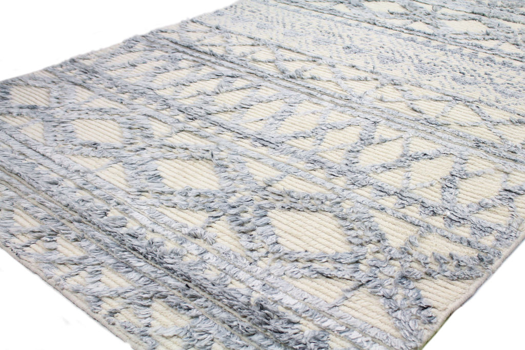 Malecka 100% Wool Area Rug 8'6" X 11'6"