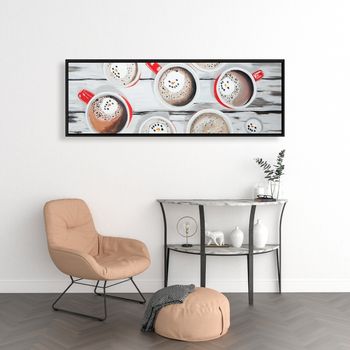 Holiday Hot Chocolate 17.25 X 49.26, Framed Stretched Canvas