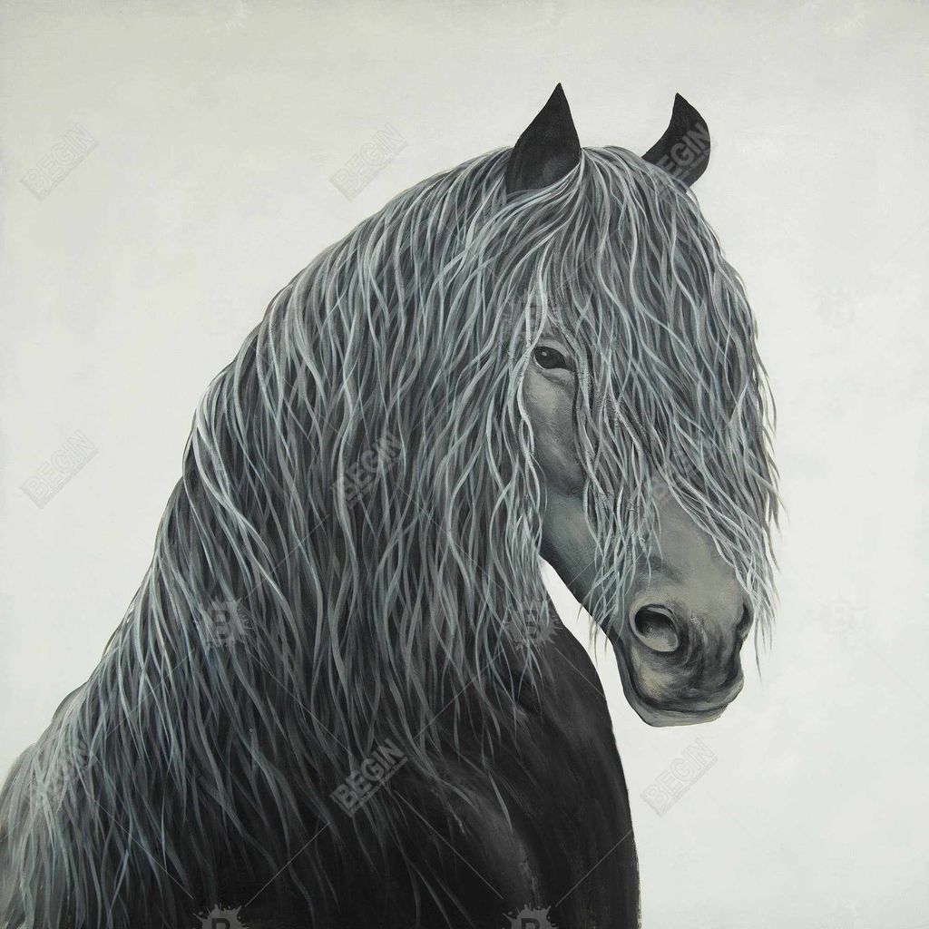 Preview image for Wild Heart 39.5 X 59.5, Triptych 3-Piece Stretched Canvas