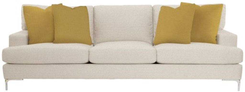 Carver Sofa (Sold In Fabric As Shown, Pillow Color Not Included) 
