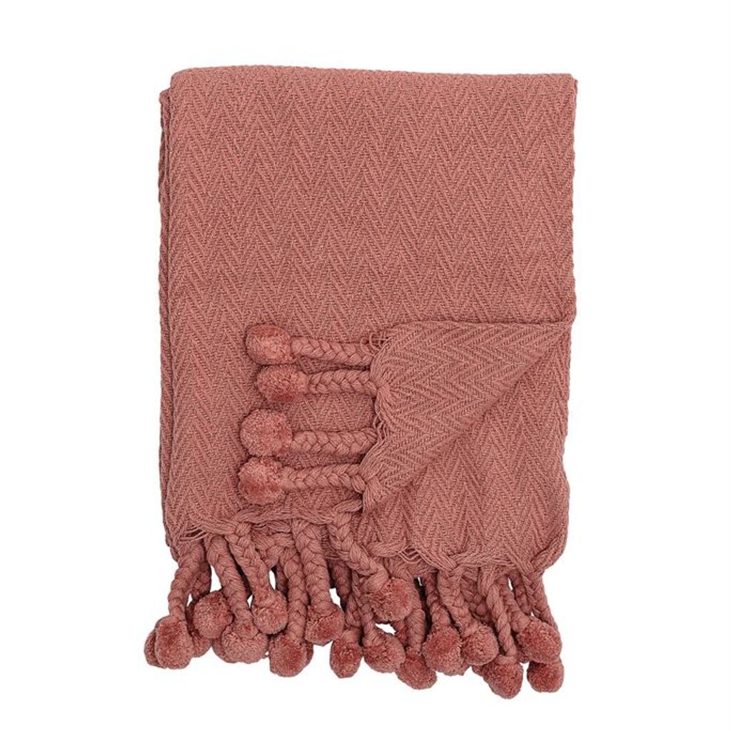 Preview image for Cotton Throw-Rust