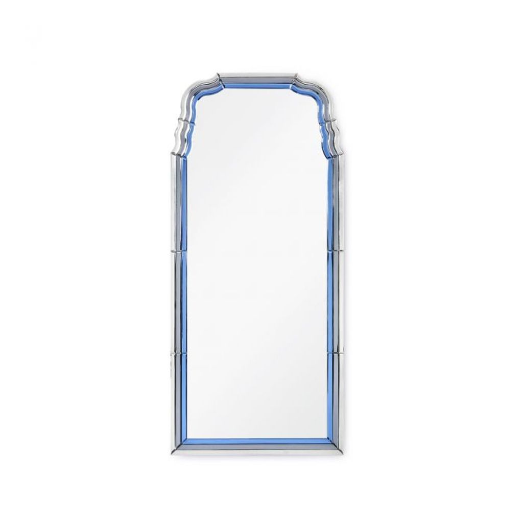 Anne Mirror, Sapphire Blue And Gray