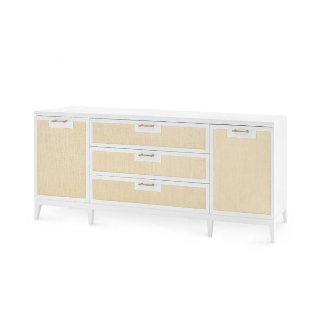 Villa & House Astor 3 Drawer & 2 Door Cabinet White