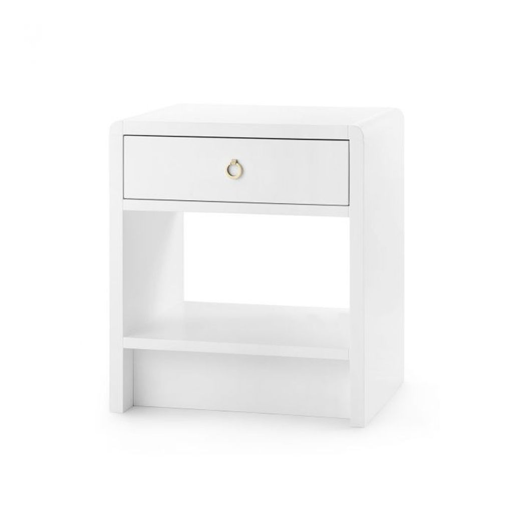 Benjamin Side Table, White