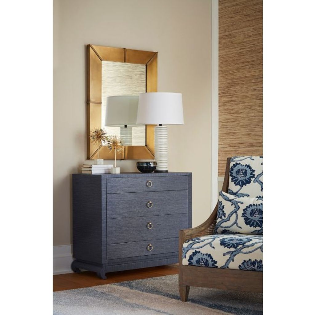 Hand-hammered Antique Brass Wall Mirror (40"H x 30"W)