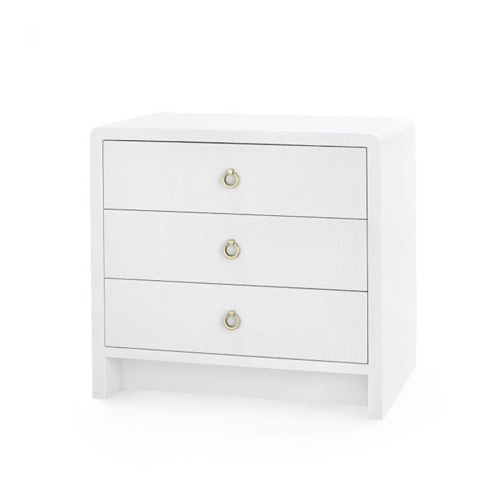Preview image for Bryant 3-Drawer Side Table, White Linen