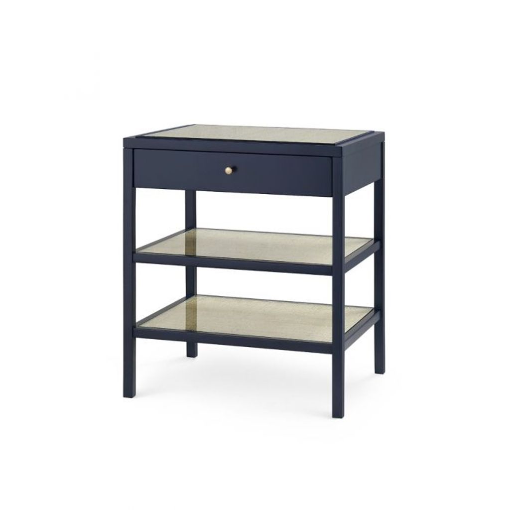 Preview image for Caanan 1-Drawer Side Table, Midnight Blue