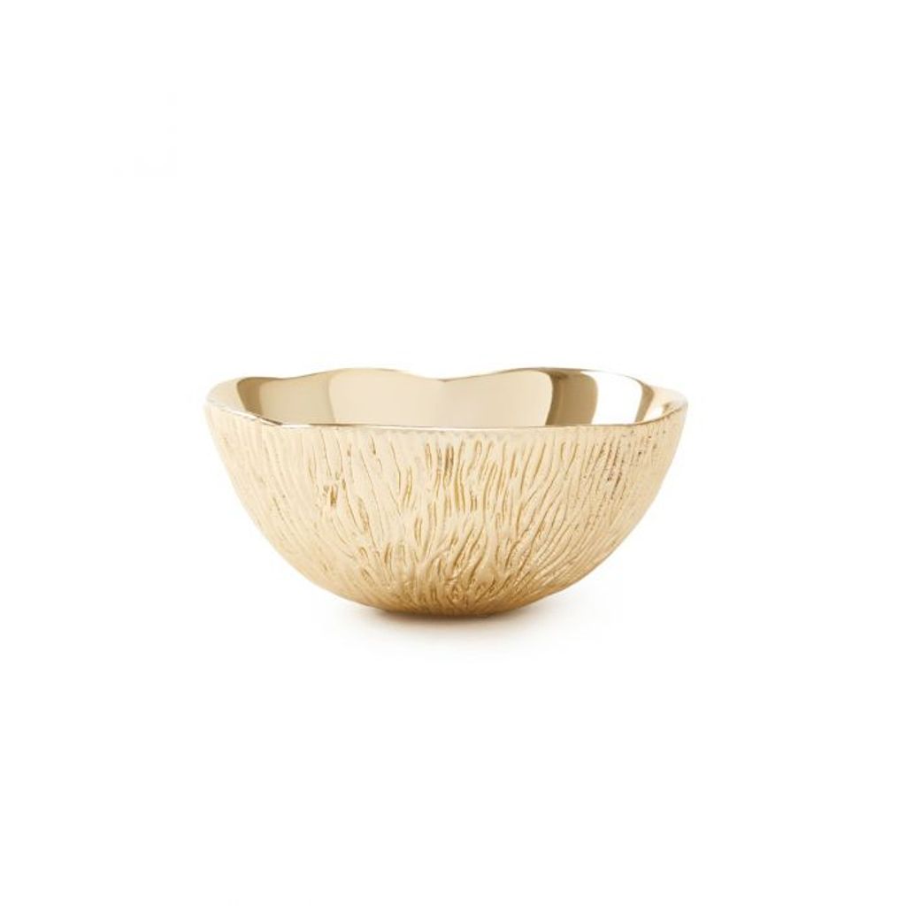 Preview image for Coral Small Bowl, Brass Finish
