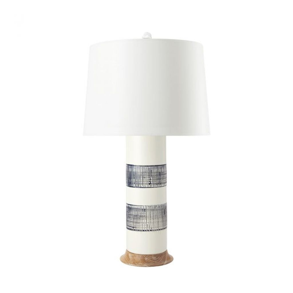 Preview image for Elena Lamp, Blue & White