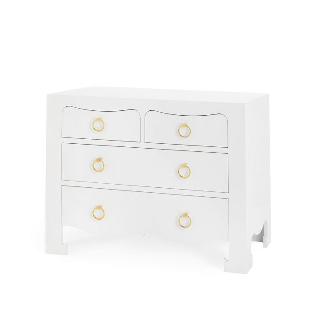 Preview image for Jacqui Large 4-Drawer, White