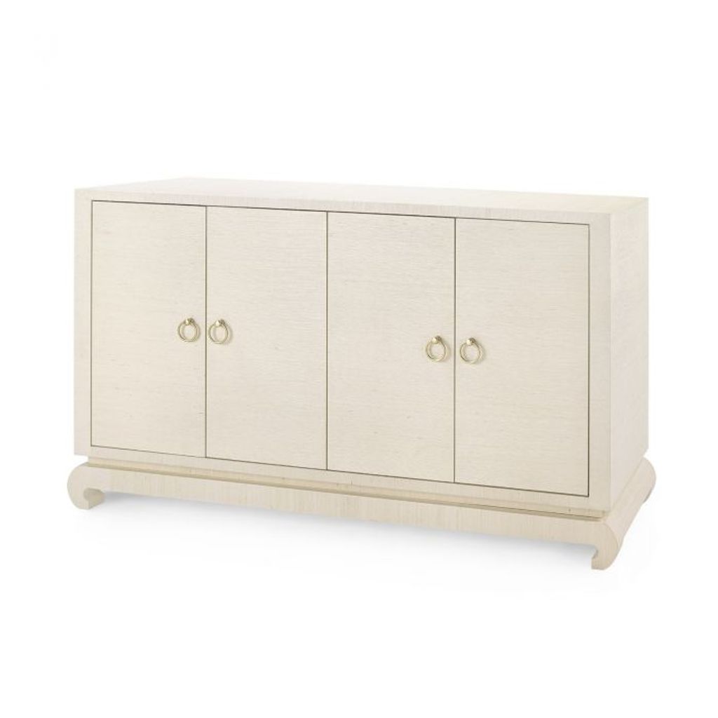 Preview image for Meredith 4-Door Cabinet, Natural