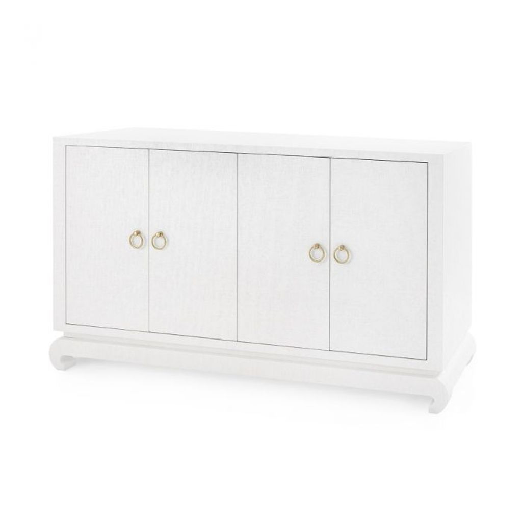 Preview image for Meredith 4-Door Cabinet, White