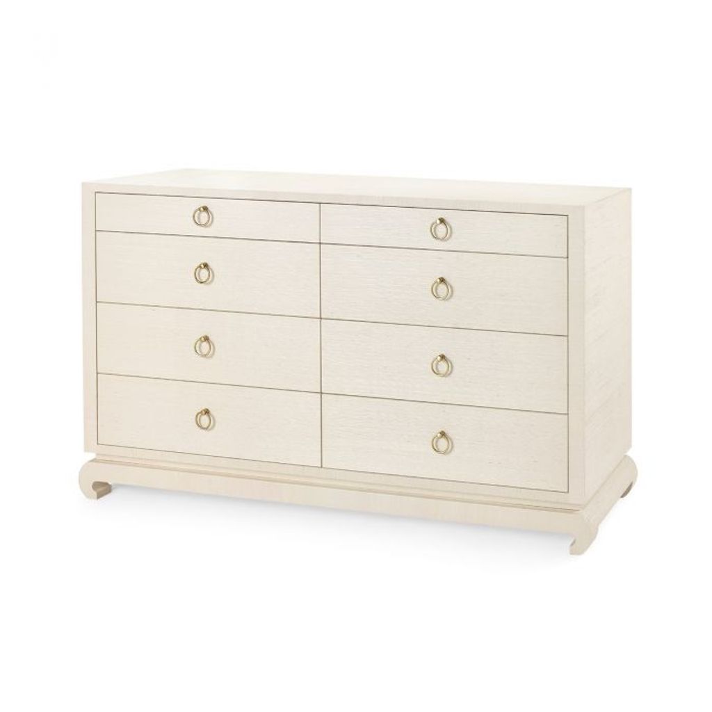 Villa & House Ming Extra Large 8 Drawer Dresser Natural