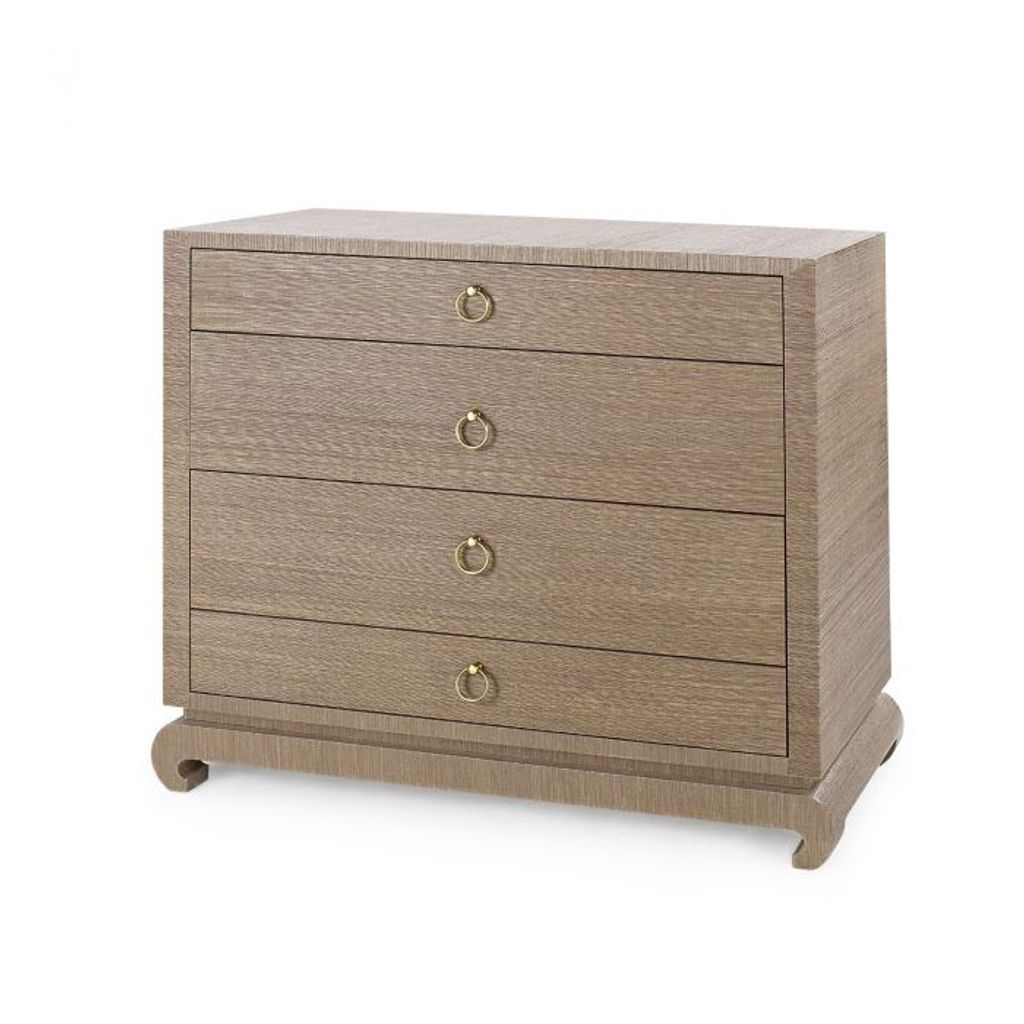 Preview image for Ming Large 4-Drawer, Brown