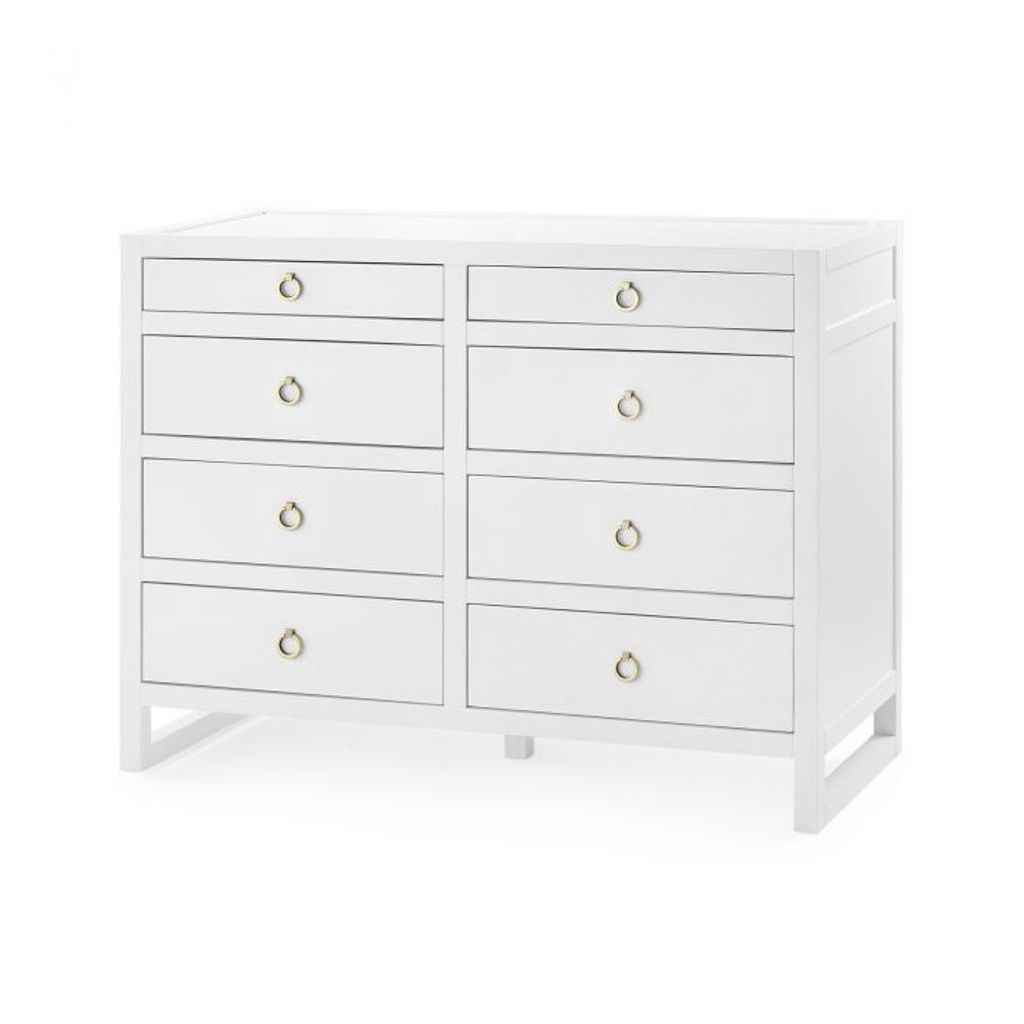 Preview image for Newton Large 8-Drawer, White