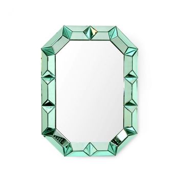 Romano Wall Mirror, Emerald Green