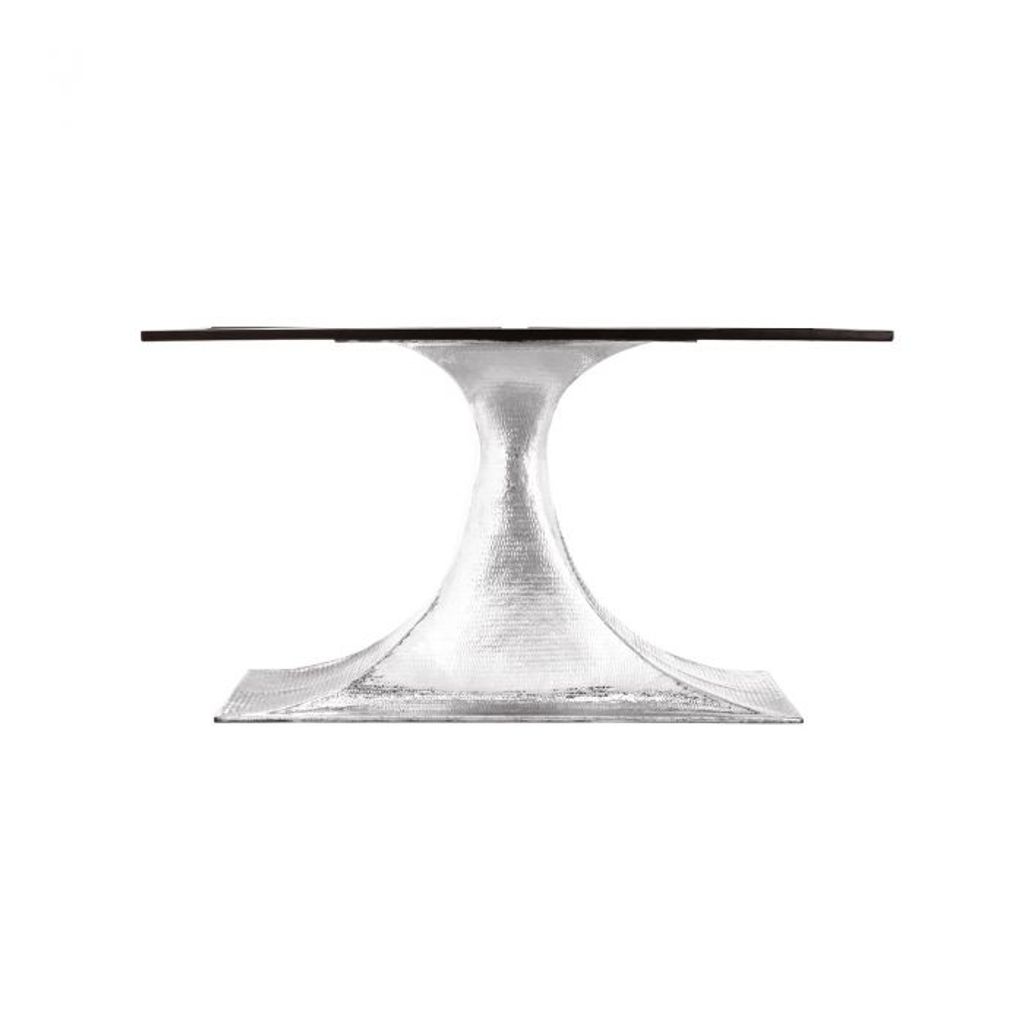 Stockholm Oval Dining Table Base, Nickel